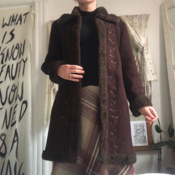 Faux Fur Penny Lane/Afghan Coat - Picture 4 of 7